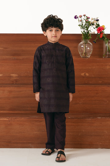 Plum Kurta Pajama